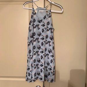 Blue A-Line Racerback dress